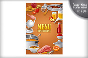 Food Menu Cover for Cafe