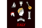Italian culture and travel icons