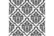 Damask flora lseamless pattern