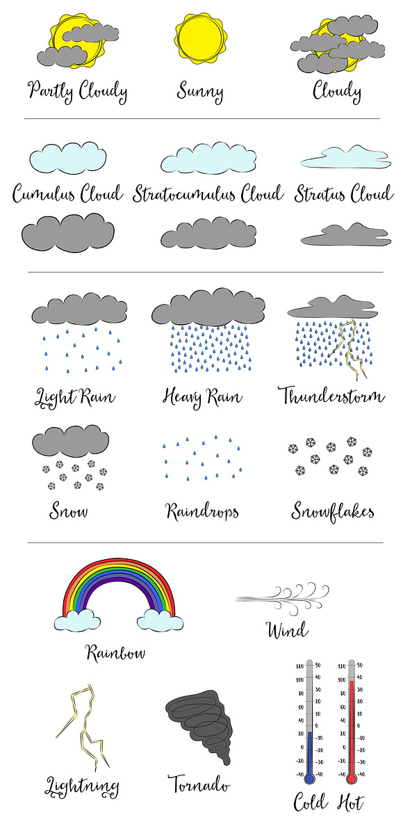 Weather in Illustrations - product preview 3