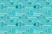 Seamless pattern "Fishes"