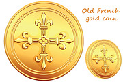 Old French gold coin