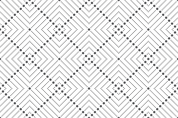 Set of dotted seamless patterns in Patterns - product preview 4