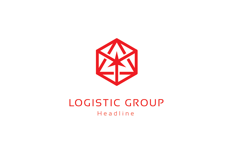Logistic group logo. in Logo Templates - product preview 8