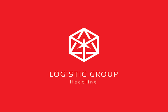 Logistic group logo. in Logo Templates - product preview 2