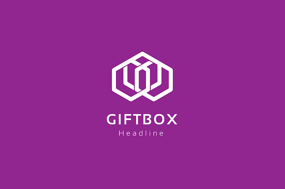 Giftbox logo. in Logo Templates - product preview 2