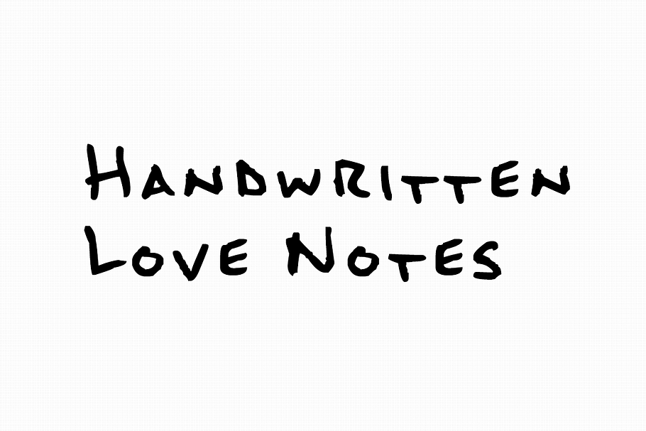 Handwritten Love Notes in Hand-lettered Fonts - product preview 8