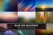 Blur PSD Backdrop