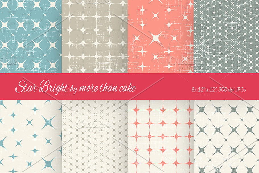 Star Bright Digital Paper 2 in Patterns - product preview 8