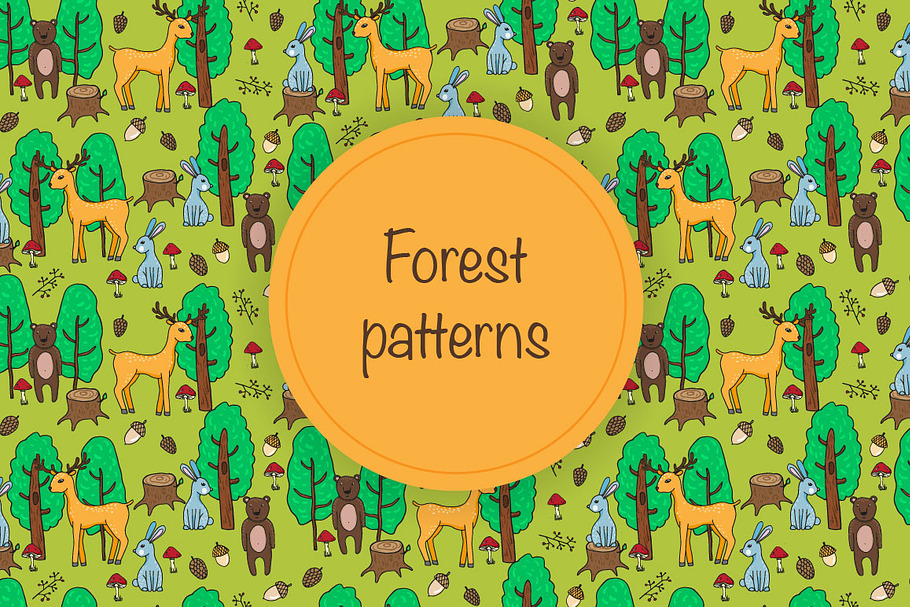 Forest patterns in Patterns - product preview 8