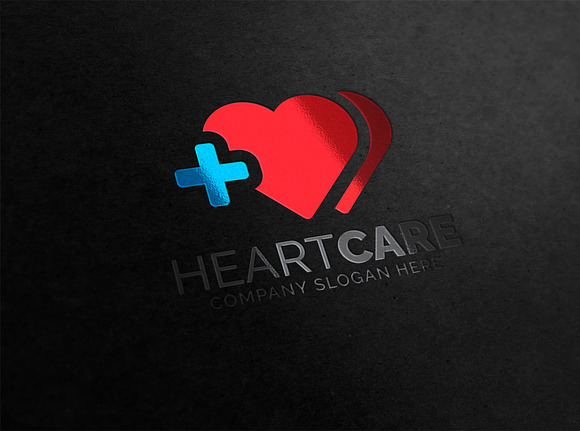 Heart Care Logo in Logo Templates - product preview 1