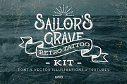 Sailor's Grave - Retro Tattoo Kit