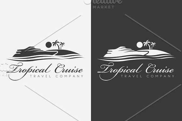 Travel Company Logo Template in Illustrations - product preview 1