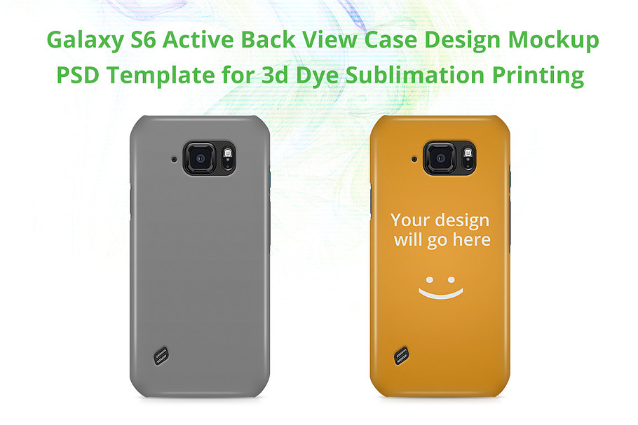 Galaxy S6 Active 3d IMD Case Mock-up
