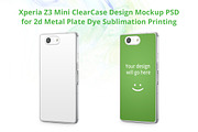 Xperia Z3 Mini ClearCase Mock-up