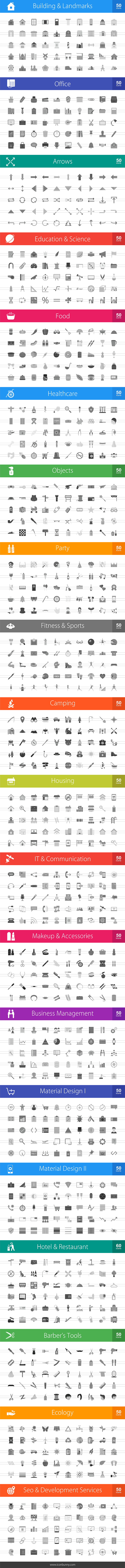 2010 Greyscale Icons (V2) in Graphics - product preview 1