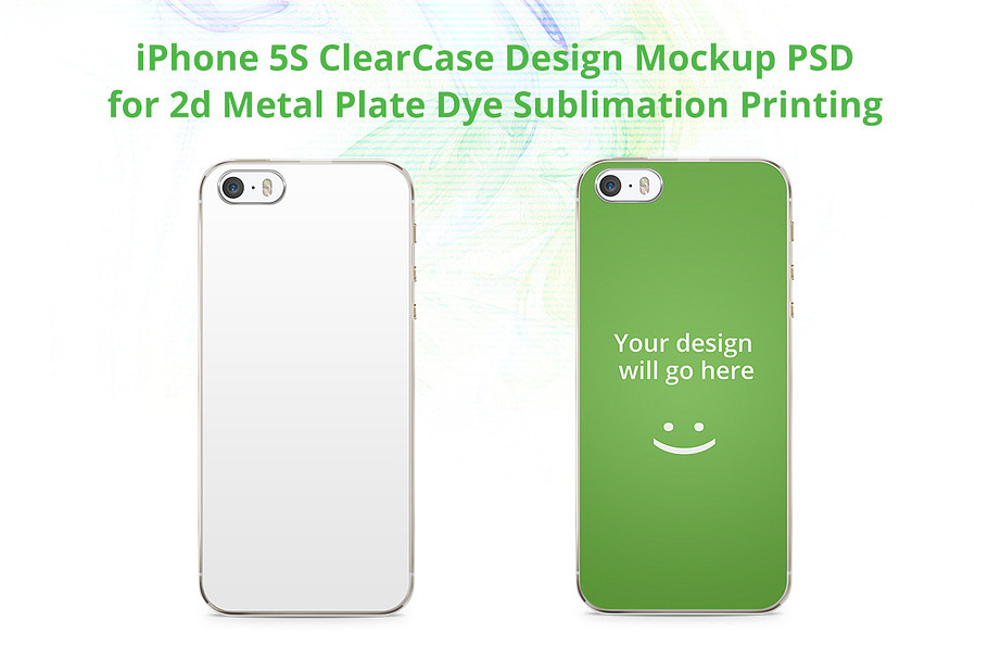 iPhone 5S 2d ClearCase Mock-up