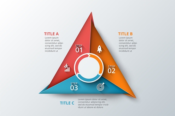 Infographics template set v.20 in Presentation Templates - product preview 1