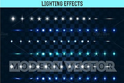 Big set of lighting effects
