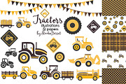 Tractors - Patterns & Illustrations