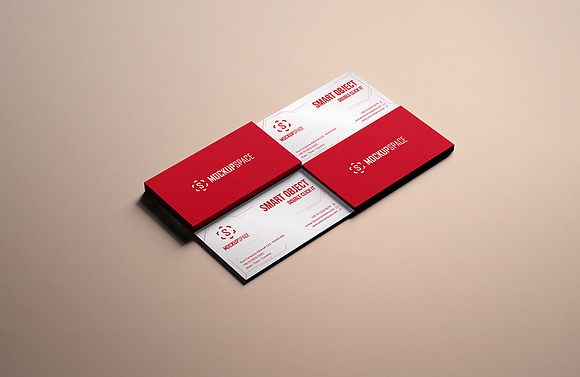 Elegant Business Cards Mock-up in Product Mockups - product preview 3