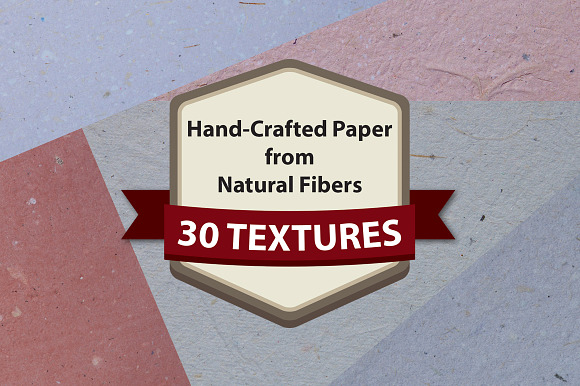 Handcrafted Paper - 30 Textures in Textures - product preview 4