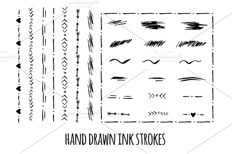 Doodle Brushes in Photoshop Brushes - product preview 8
