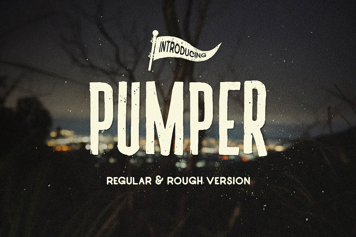 Pumper Typeface in Sans-Serif Fonts - product preview 8