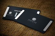 Whiteline Business Card Template
