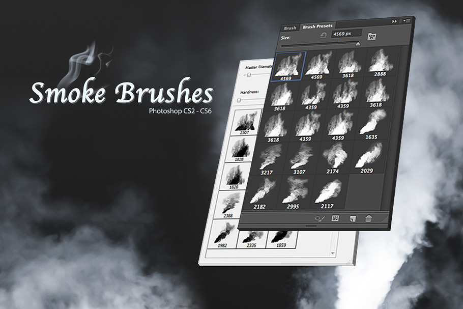 Smoke Brushes in Photoshop Brushes - product preview 8