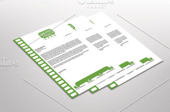 Filmy Letterhead Template in Stationery Templates - product preview 1