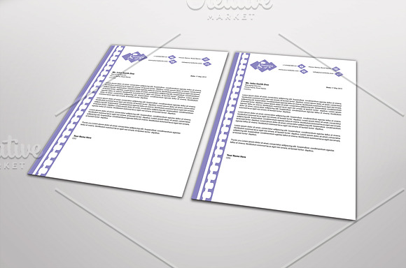 Dential Letterhead Template in Stationery Templates - product preview 3