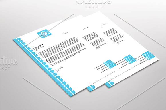 Dentala Letterhead Template in Stationery Templates - product preview 1