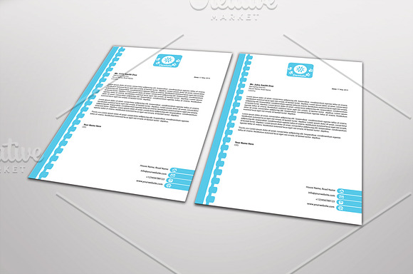 Dentala Letterhead Template in Stationery Templates - product preview 3