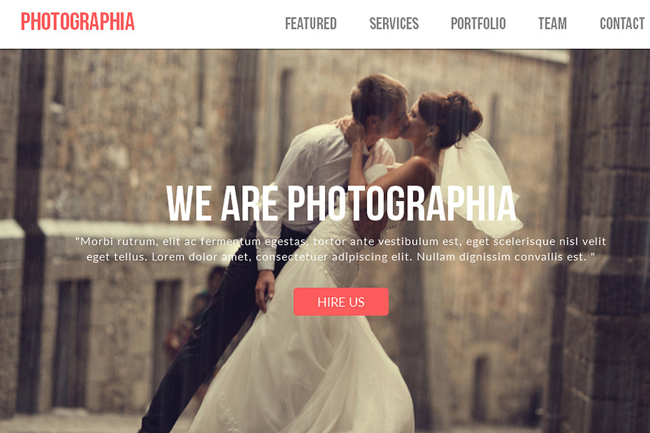 Photographia Muse Template in Website Templates - product preview 8