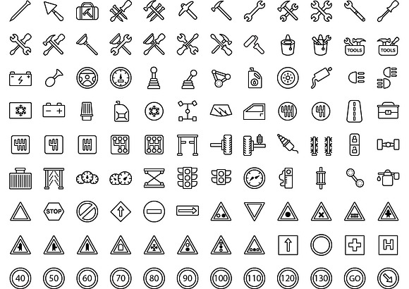 3000 iOS Vector Icons   ~70% OFF~ in Graphics - product preview 2