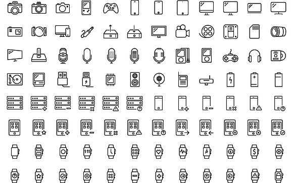 3000 iOS Vector Icons   ~70% OFF~ in Graphics - product preview 10