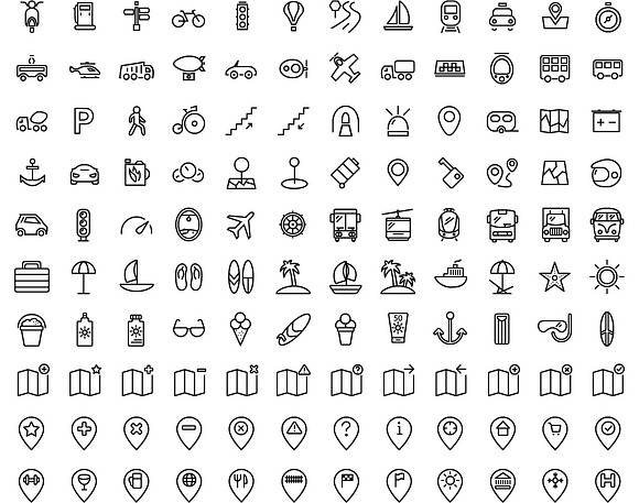 3000 iOS Vector Icons   ~70% OFF~ in Graphics - product preview 15