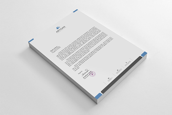 Corporate Letterhead in Stationery Templates - product preview 3