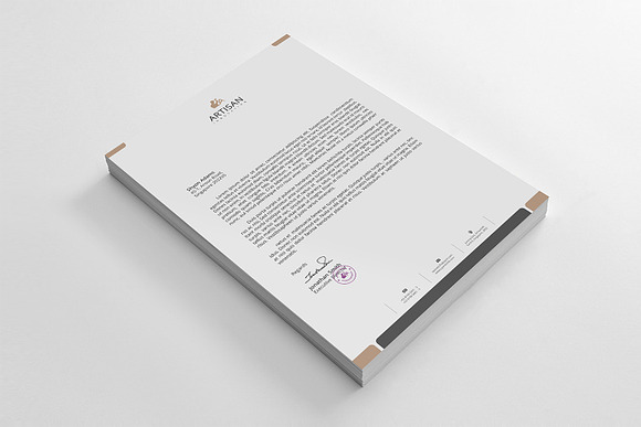 Corporate Letterhead in Stationery Templates - product preview 4