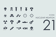21 Nuclear Weapon icons