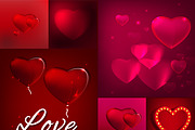 Valentine Day Vector Posters