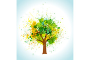 Vector tree and frame