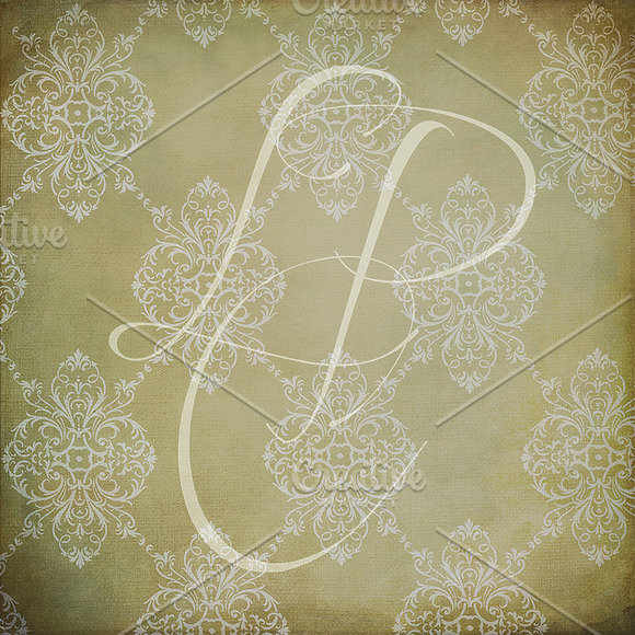 Jeweled Damask Background Textures in Textures - product preview 3