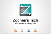 Zoomers tech,Z Letter Logo