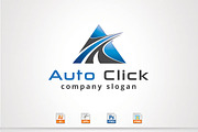 Auto Click,A Letter Logo