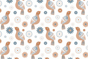 Seamless pattern "Birds"