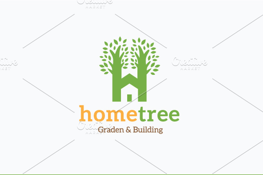 Home Tree in Logo Templates - product preview 8