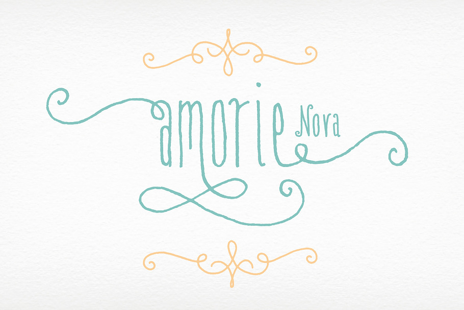 Amorie Nova Family in Display Fonts - product preview 8
