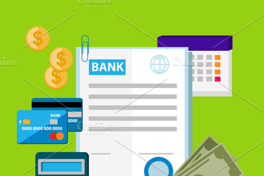Bank Credit Concept
